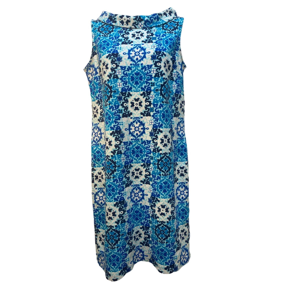 Talbots Women's Midi Collared Dress Size Small